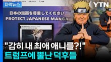 [자막뉴스] 나뭇잎 마을에 등장한 트럼프?..분노한 애니 팬들에 日 정부도 합심 / YTN