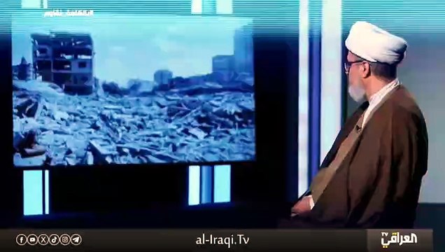 مشهد يمكن ان تراه من جانبين الشيخ نور الساعدي