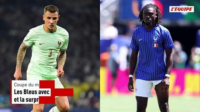 Coupe du monde : les Bleus avec Lucas Digne, Bradley Barcola et la surprise Manu Koné face à l'Irak ? - Coupe du monde 2026 - Bleus
