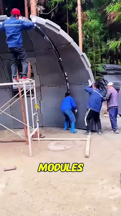 Foam Dome Homes This Is the Fastest House Build I’ve Ever Seen - Excavator Maniac (720p, h264)