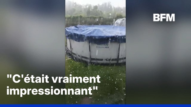 Orages: des averses de grêle en Normandie, deux hommes foudroyés dans le Pas-de-Calais