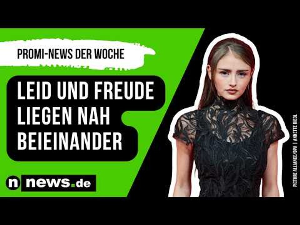 Promi-News der Woche: Leid und Freude liegen nah beieinander