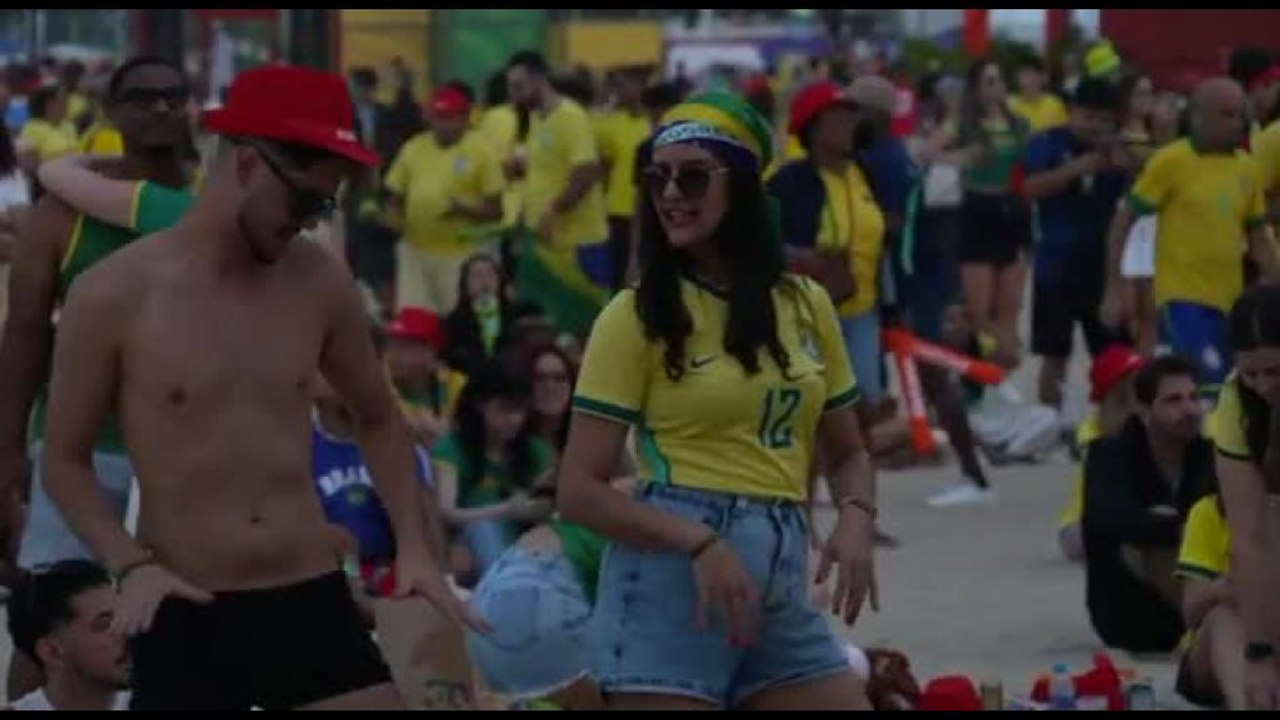 A Rio de Janeiro, i tifosi festeggiano con musica il Mondiale 2026
