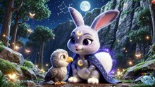 Can Luna Rescue the Fledgling? 🦅| Luna the Moonlight Hero Rabbit | E 3 | English Moral Bedtime Story