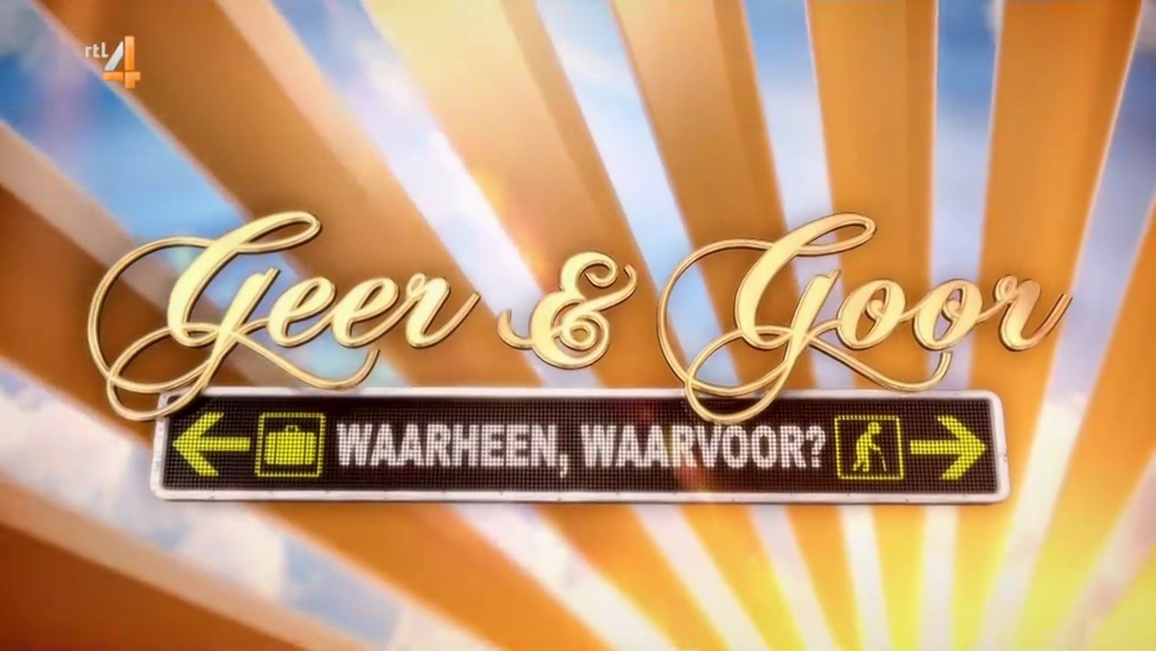 Geer & Goor Waarheen Waarvoor S01E01