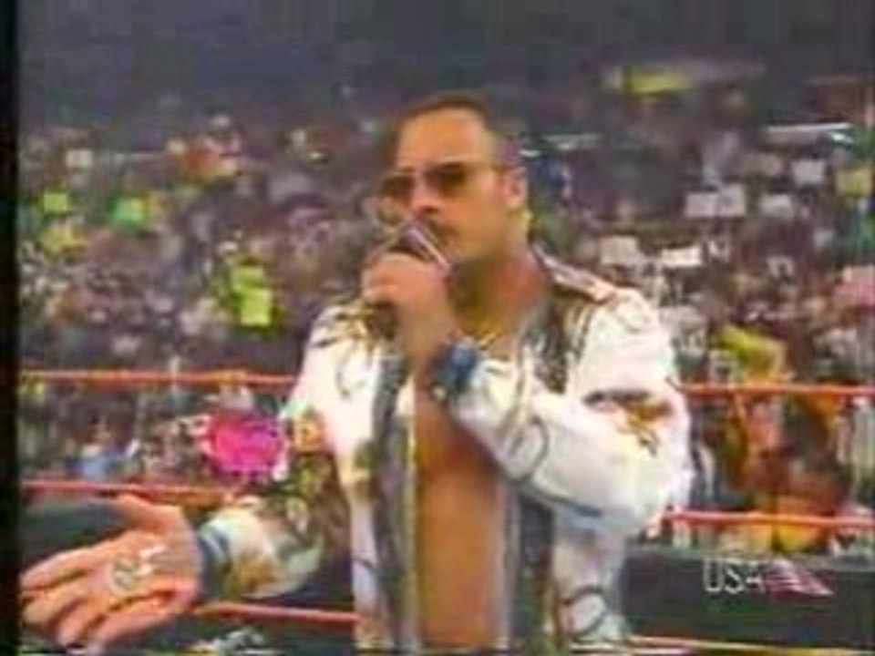 The Rock and Vince Mcmahon Segment part 1