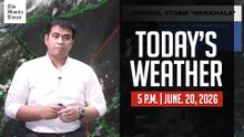 Today's Weather, 5 P.M. | Jun. 20, 2026