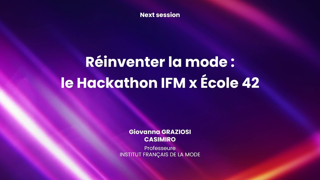 Réinventer la Mode : le Hackathon IFM x École 42