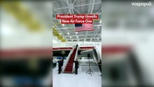 Trump desvela el nuevo Air Force One, un Boeing de lujo con los colores de la bandera