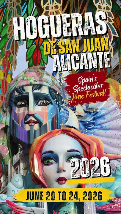 Hogueras de San Juan Alicante Diputacion Renfe 2026