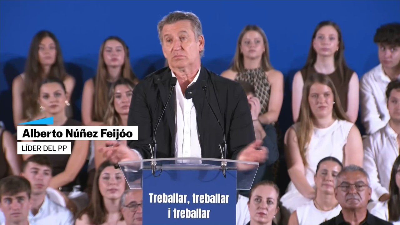 Alberto Núñez Feijóo señala "la degradación máxima del sanchismo" al no poder votar en el Congreso