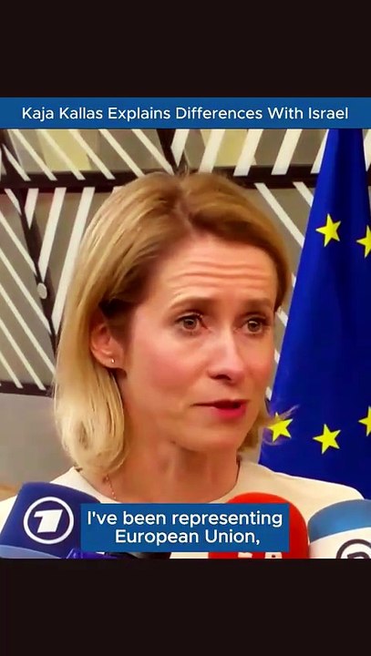 Kaja Kallas on Israel, Gaza Aid and EU Policy Differences