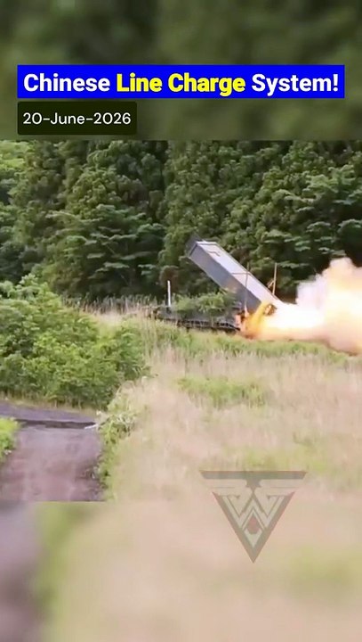 Line Charge Clears Minefield