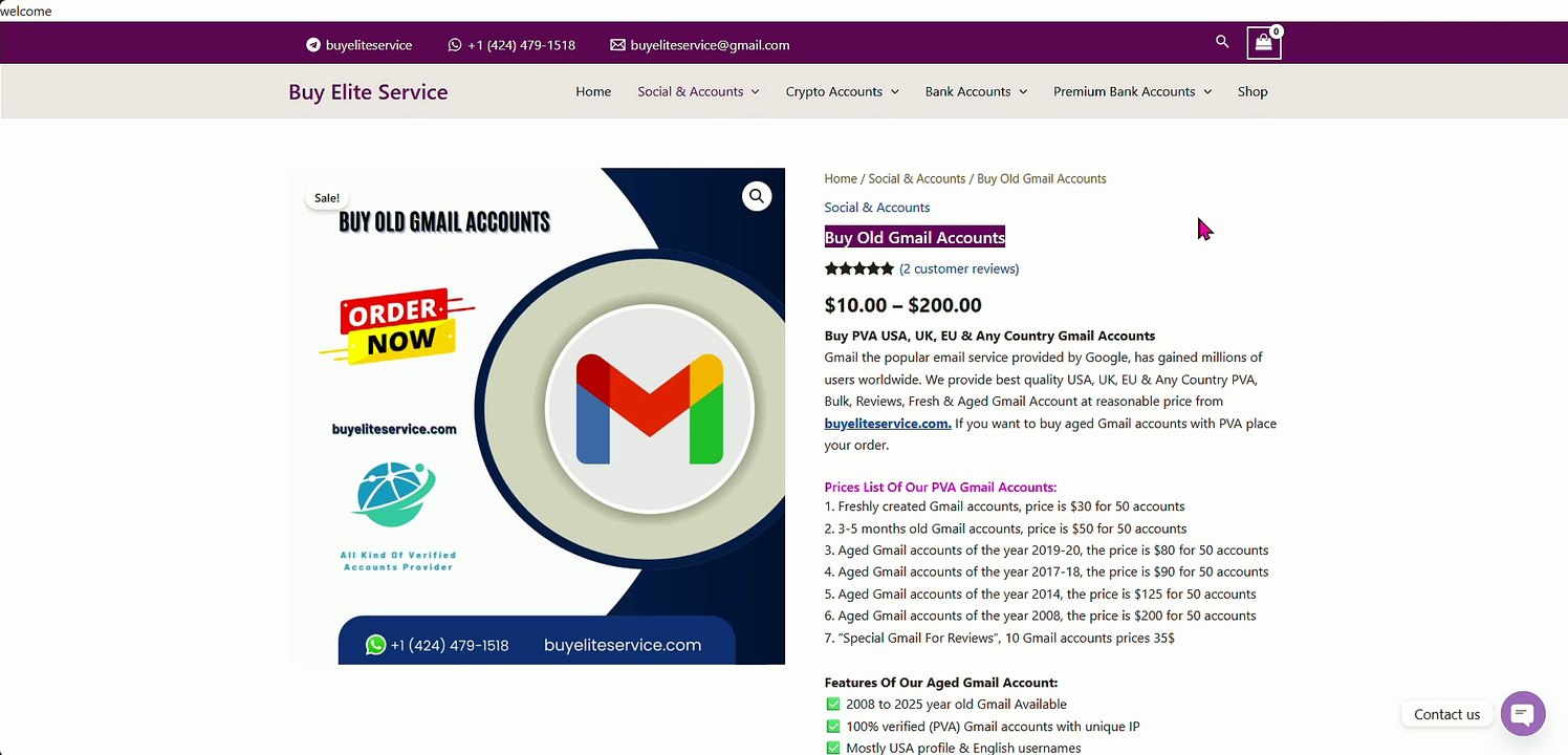 Top 6 Platforms to Buy Old Gmail Accounts With Active ...