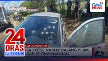 3 tao sa kotse na may dalang P1.6M, hinoldap at tinambangan sa Bukidnon | 24 Oras Weekend