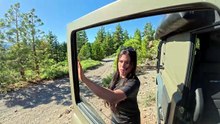 First  Real  Night Truck Camping in my New Defender Build!
