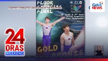 Carlos at Eldrew Yulo, wagi sa Asian artistic gymnastics floor exercises | 24 Oras Weekend