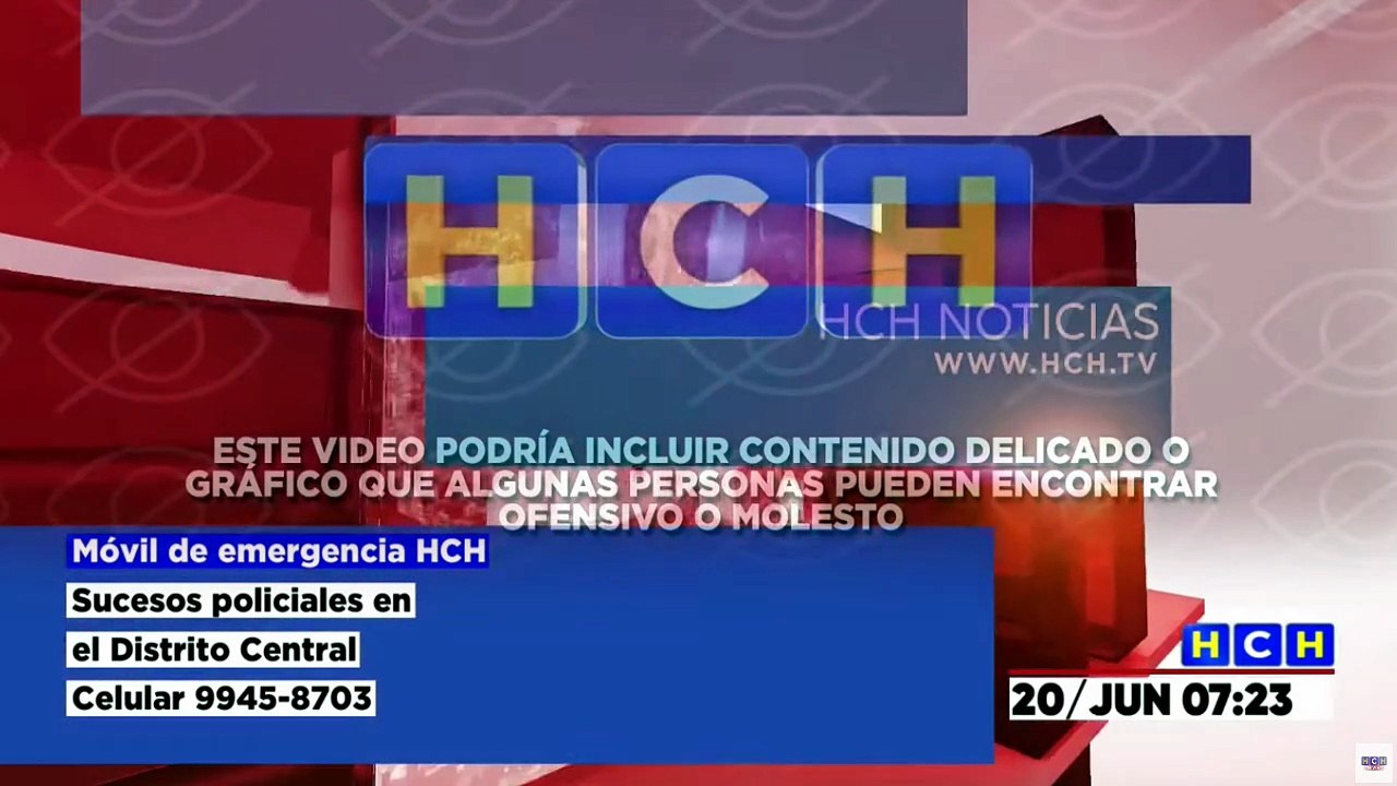 Móvil de emergencia TGU 20 de junio de 2026