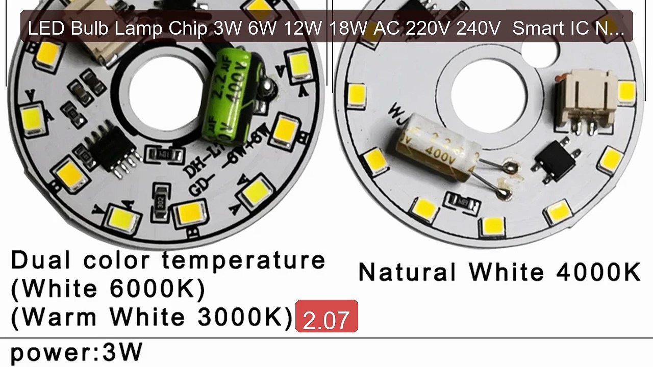 LED Bulb Lamp Chip 3W 6W 12W 18W AC 220V 240V  Smart IC No Need Dri... -- Top Rated 2026 | Buy Now!