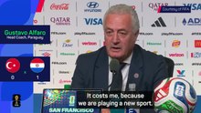 Paraguay are playing 'a new sport' after Almiron's red card
