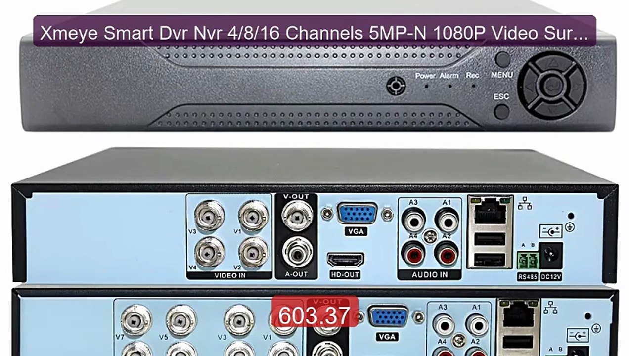 Xmeye Smart Dvr Nvr 4/8/16 Channels 5MP-N 1080P Video Surveillance ... -- Top Rated 2026 | Buy Now!