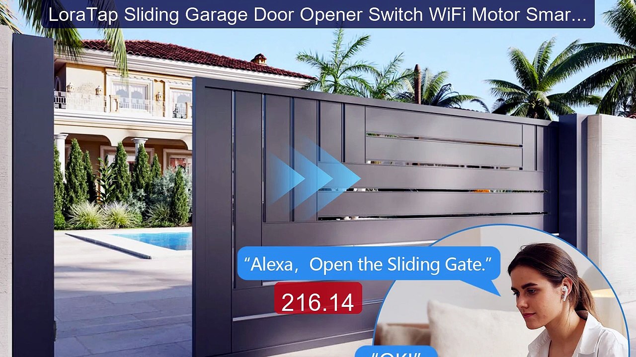 LoraTap Sliding Garage Door Opener Switch WiFi Motor Smart Life Goo... -- Top Rated 2026 | Buy Now!