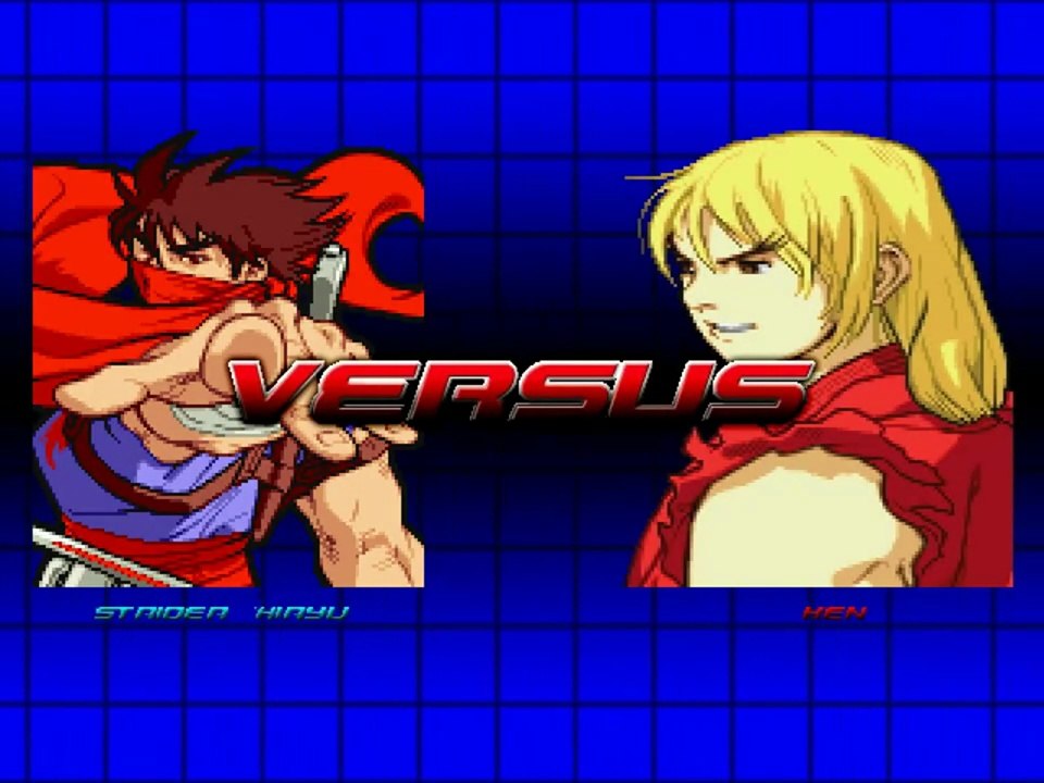Strider Hiryu vs. Ken Masters