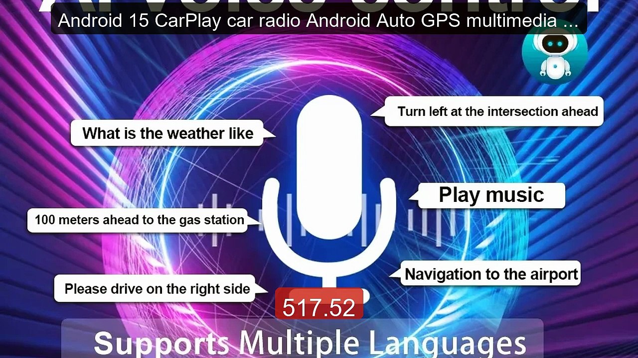 Android 15 CarPlay car radio Android Auto GPS multimedia playe... -- Hot Deal 2026 | Limited Offer!