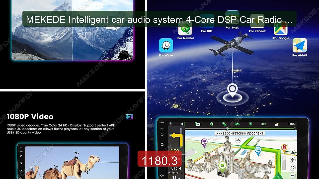 MEKEDE Intelligent car audio system 4-Core DSP Car Radio Auto... -- Amazing Value 2026 | Must Have!