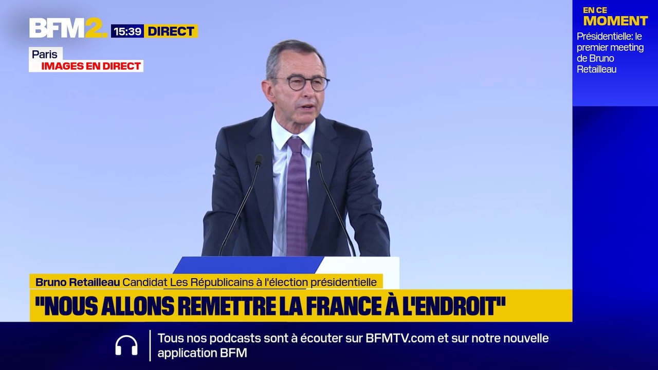 Bruno Retailleau: "La bataille qui sera sans doute la mère de toutes les batailles sera celle de l'intelligence artificielle"