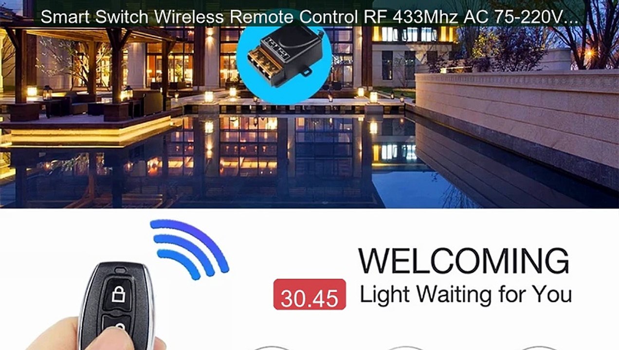 Smart Switch Wireless Remote Control RF 433Mhz AC 75-220V 3... -- Top Pick 2026 | Unbeatable Price!