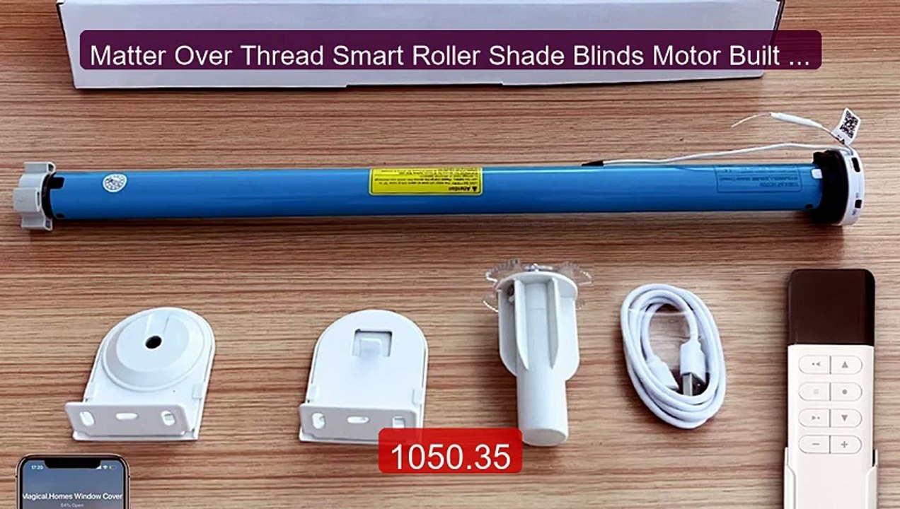 Matter Over Thread Smart Roller Shade Blinds Motor Built in... -- Top Pick 2026 | Unbeatable Price!