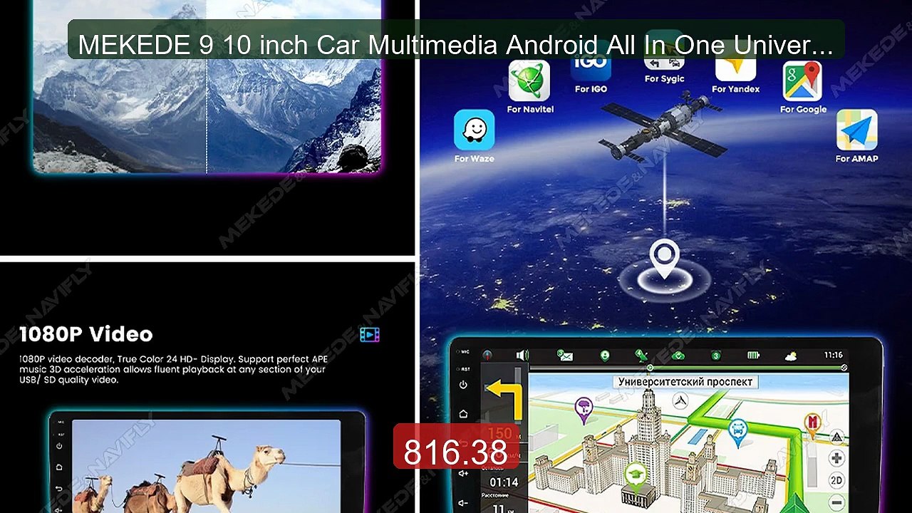 MEKEDE 9 10 inch Car Multimedia Android All In One Universal S... -- Hot Deal 2026 | Limited Offer!