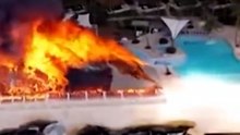 Incêndio destrói resort de luxo no Caribe e espalha pânico