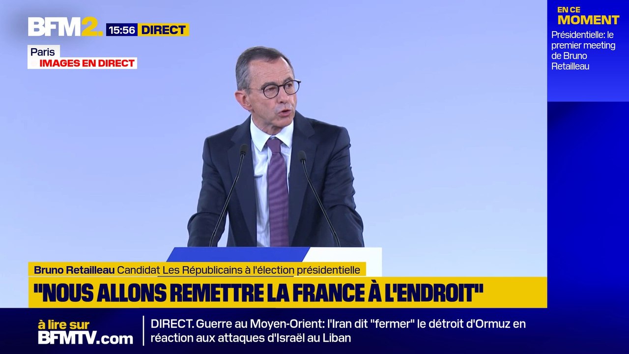 Pour Bruno Retailleau, "la Nouvelle France" de LFI est "un nouveau sectarisme", "un nouvel antisémitisme" et "un nouveau racialisme"