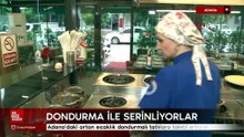 Adana'daki artan sıcaklık dondurmalı tatlılara talebi arttırdı
