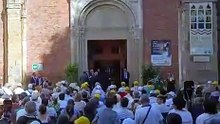 Il discorso di Papa Leone all’esterno della Basilica di San Pietro in Ciel d’Oro