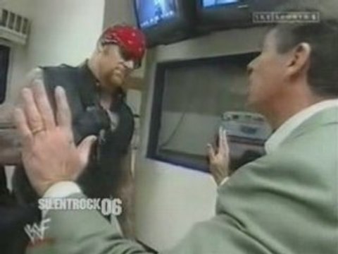 Undertaker and Vince McMahon Backstage