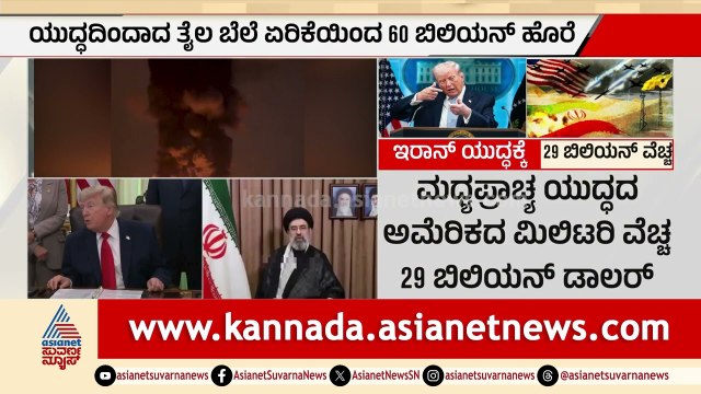 ಇರಾನ್ ಯುದ್ಧದಲ್ಲಿ ಅಮೆರಿಕಾಗೆ ಮಹಾ ನಷ್ಟ: 12.5 ಲಕ್ಷ ಕೋಟಿ ಖಾಲಿ! | USA Iran War, War Economic Impact