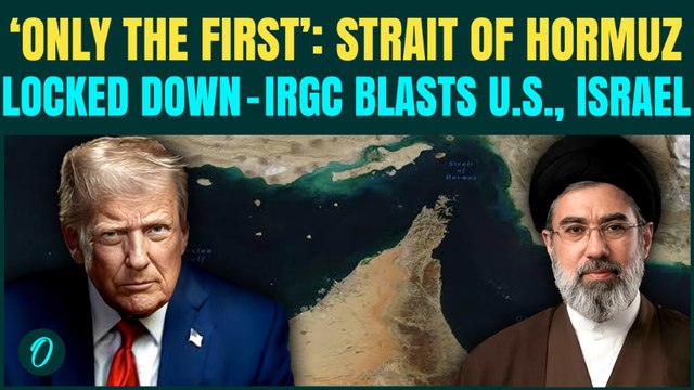 Iran CLOSES Strait of Hormuz BREAKING: IRGC THREATENS To Blow Up Ships Trying to CROSS Hormuz