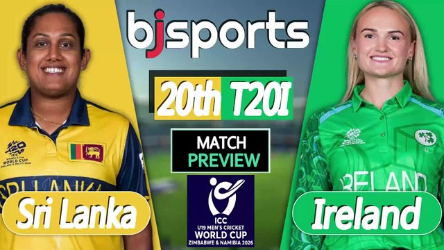 Women's T20 World Cup 2026 | Sri Lanka Women vs Ireland Women 20th T20I Match Preview