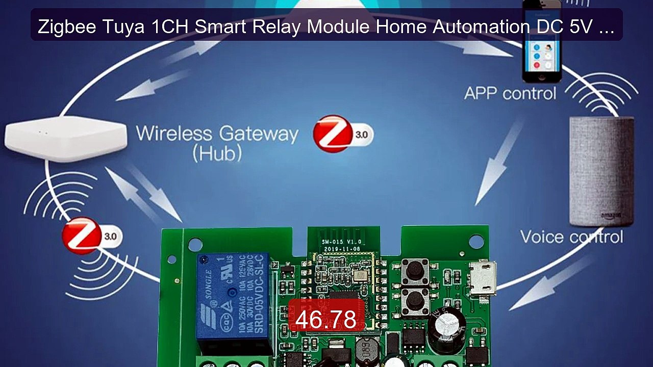 Zigbee Tuya 1CH Smart Relay Module Home Automation DC 5V 7-32V RF4... -- Best Deal 2026 | Shop Now!
