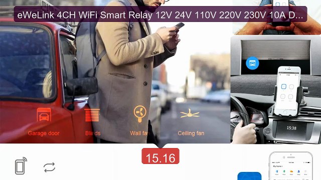 eWeLink 4CH WiFi Smart Relay 12V 24V 110V 220V 230V 10A Dry Co... Hot Deal 2026 | Limited Offer!