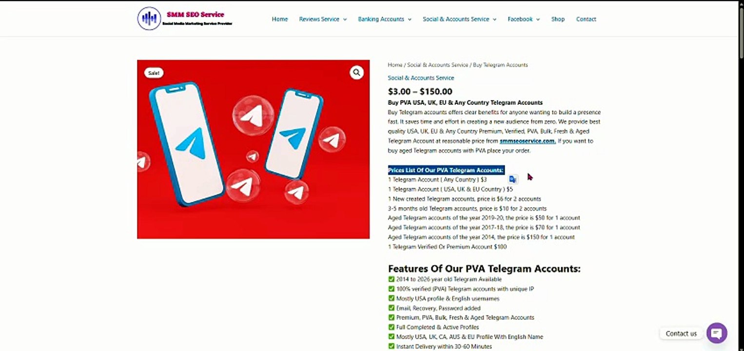 Best 13 Places to Buy Telegram Accounts With Full ...