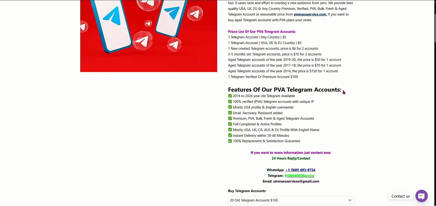 A Guide To Purchase Telegram Accounts At Any Age