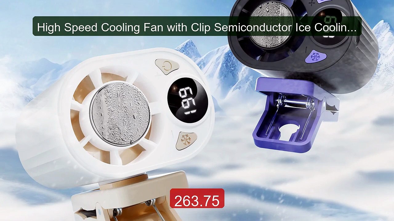 High Speed Cooling Fan with Clip Semiconductor Ice Cooling Turbo Mo... -- Top Rated 2026 | Buy Now!
