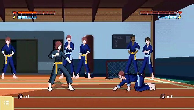 Rawyokan FREE - Playthrough Fighting game Beat em up Combat sports Martial arts
