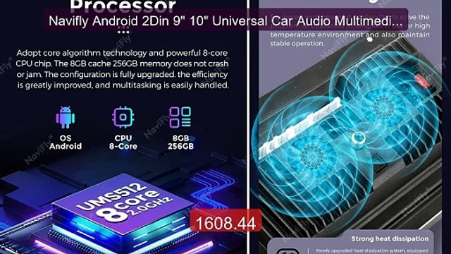 Navifly Android 2Din 9 10 Universal Car Audio Multimedia Video P... Best Deal 2026 | Shop Now!