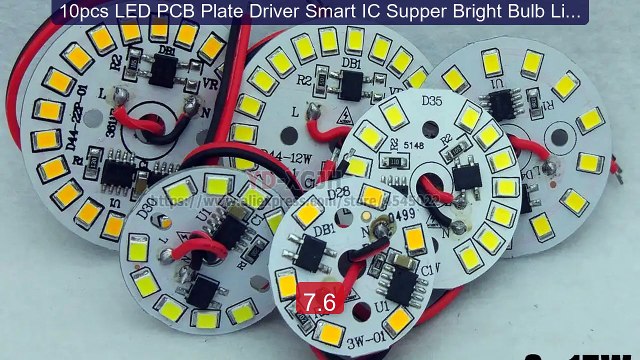 10pcs LED PCB Plate Driver Smart IC Supper Bright Bulb Light SMD283... Top Rated 2026 | Buy Now!