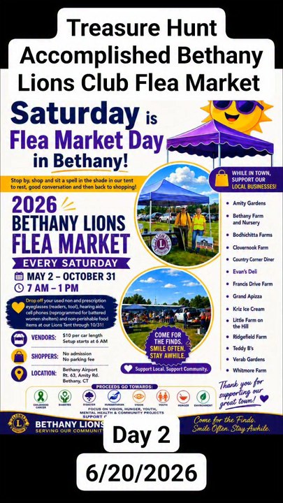 Bethany Lions Club Flea Market